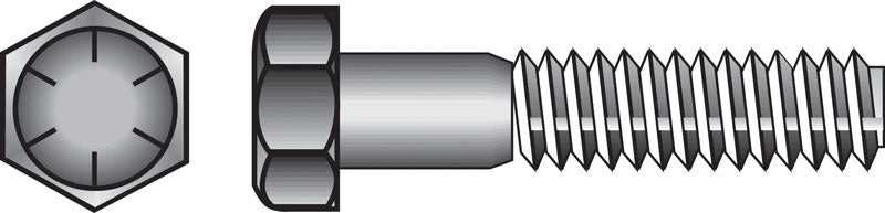 HILLMAN - Hillman 5/8 in. D X 4 in. L Heat Treated Steel Hex Head Cap Screw 25 pk