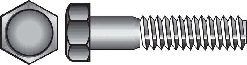 HILLMAN - Hillman 1/2 in. D X 2-1/2 in. L Hot Dipped Galvanized Steel Hex Bolt 50 pk