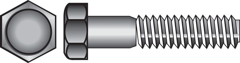 HILLMAN - Hillman 1/2 in. D X 3 in. L Hot Dipped Galvanized Steel Hex Bolt 50 pk