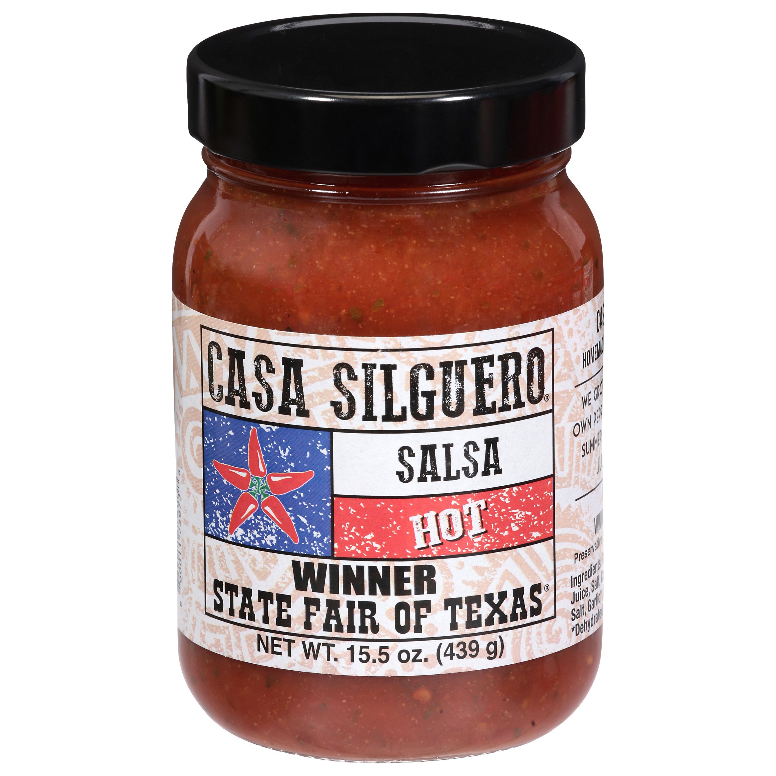 Casa Silguero Hot Salsa 15.5 oz - Case of 12