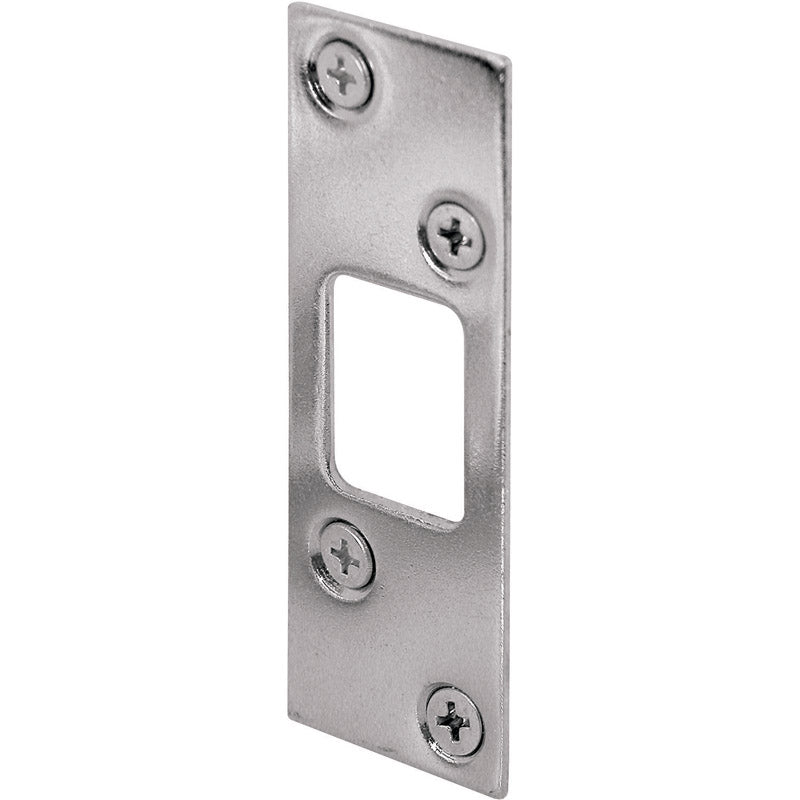 PRIME-LINE - Prime-Line 3.625 in. H X 1.25 in. L Nickel Steel High Security Deadbolt Strike