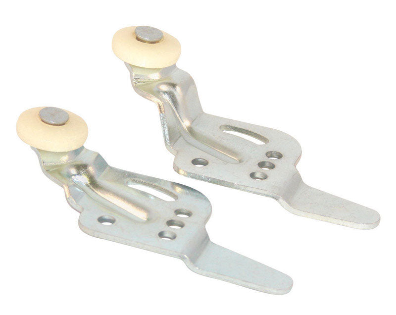 BARTON KRAMER - Barton Kramer Mill Silver Aluminum Closet Door Hanger 4 pk