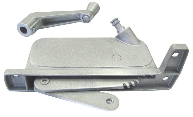 BARTON KRAMER - Barton Kramer Silver Aluminum Right Awning Window Operator For Security Windows
