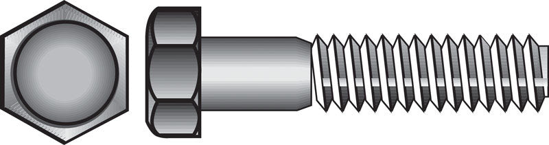 HILLMAN - Hillman 1/2 in. D X 10 in. L Hot Dipped Galvanized Steel Hex Bolt 25 pk