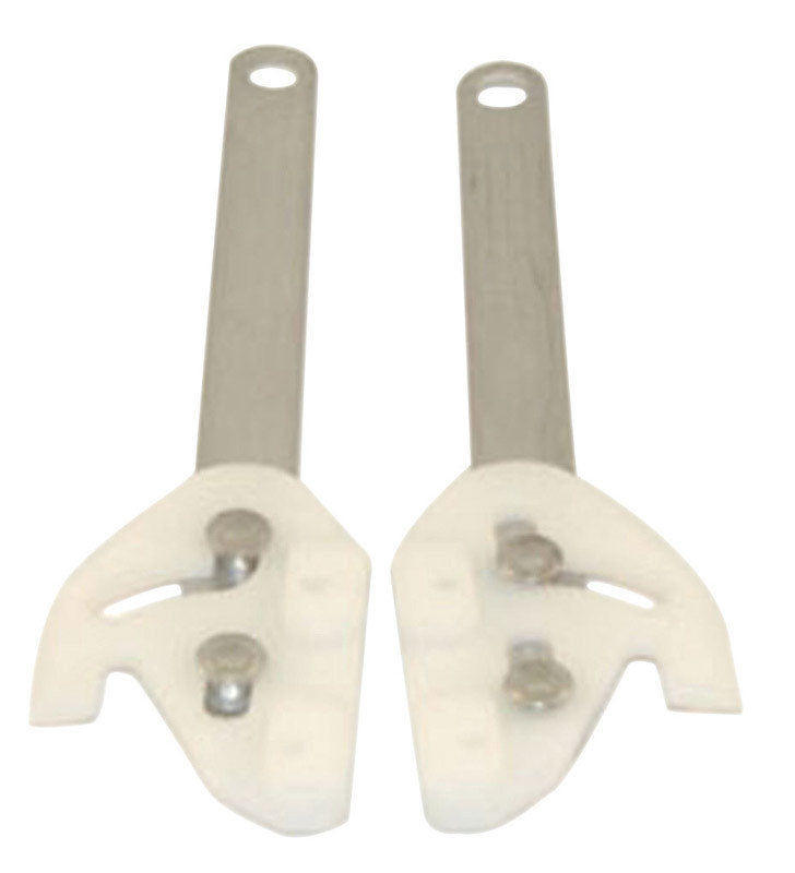 BARTON KRAMER - Barton Kramer White Nylon Window Lock 1 pk