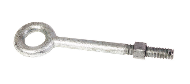 BARON - Baron 3/8 in. X 4-1/4 in. L Hot Dipped Galvanized Steel Eyebolt Nut Included