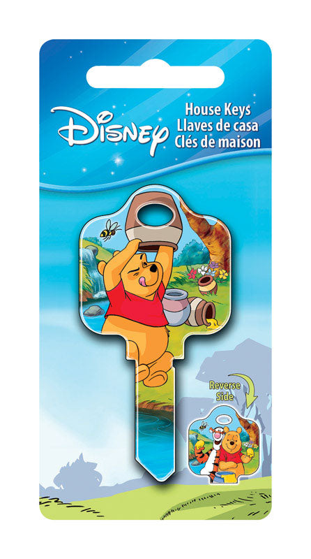 HILLMAN - Hillman Disney Winnie The Pooh House Key Blank 68 SC1 Single For Schlage Locks - Case of 5