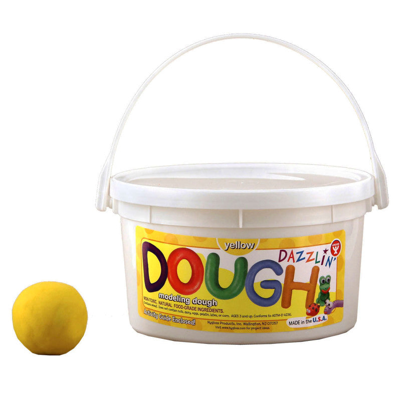 Dazzlin' Dough, Yellow, 3 lb. tub
