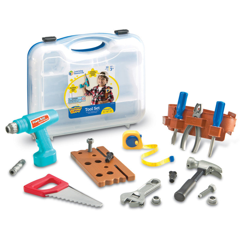 LEARNING RESOURCES - Pretend & Play® Work Belt Tool Set