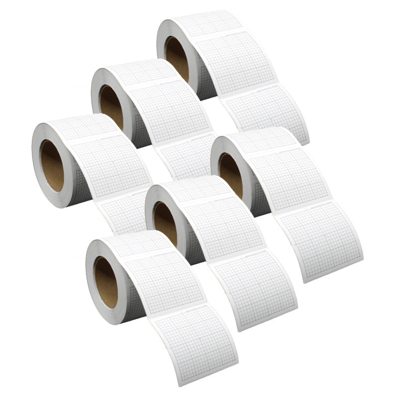 GEYER INSTRUCTIONAL - Graphing Stickers, 1st Quadrant, 50 Per Pack, 6 Packs