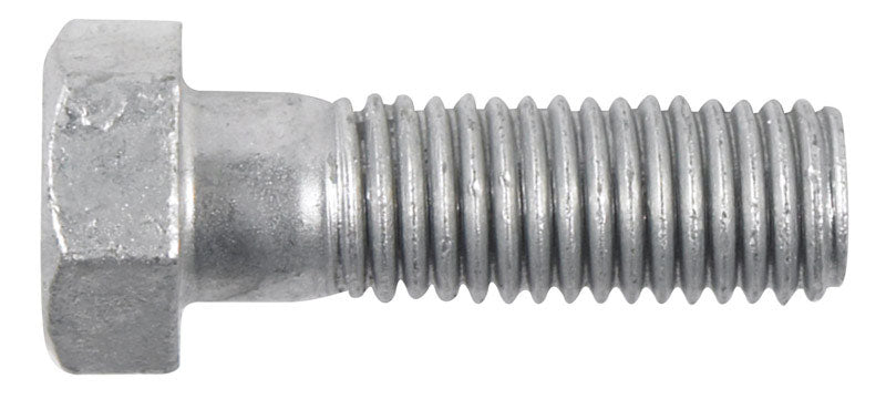 HILLMAN - Hillman 5/8 in. D X 2 in. L Hot Dipped Galvanized Steel Hex Bolt 25 pk