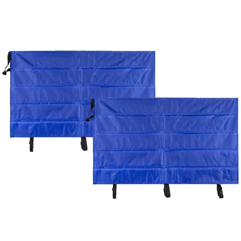 CARSON DELLOSA EDUCATION - Border Pocket Chart Storage, 5 Pockets, Pack of 2