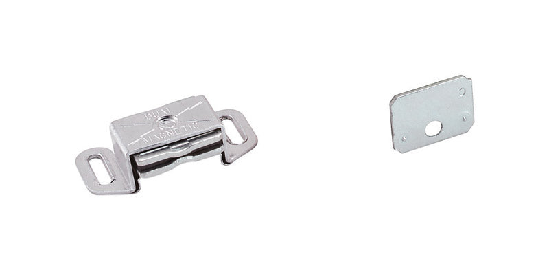 AMEROCK - Amerock 1 in. W X 2-3/16 in. D Aluminum Single Magnetic Catch