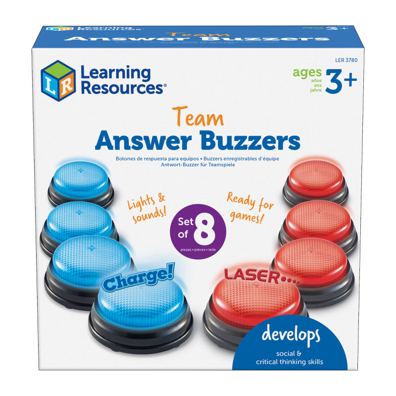 LEARNING RESOURCES - Team Answer Buzzers