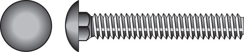 HILLMAN - Hillman 3/8 in. X 3 in. L Hot Dipped Galvanized Steel Carriage Bolt 50 pk