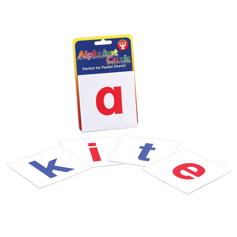 HYGLOSS - Alphabet Cards, A-Z Lower Case Letters