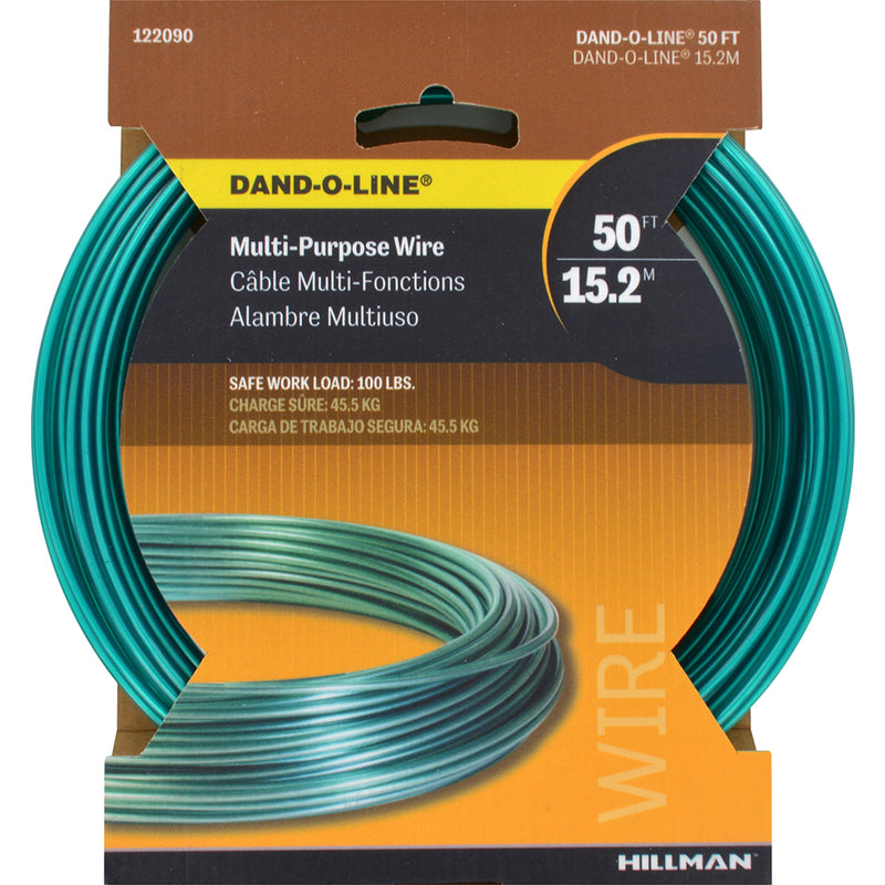 HILLMAN - Hillman 50 ft. L Plastic 18 Ga. Wire [122090]