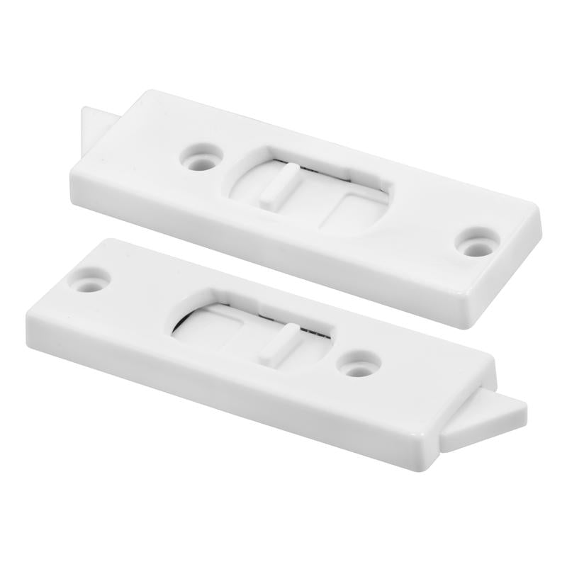 PRIME-LINE - Prime-Line White Vinyl Window Tilt Latch 1-1/4 in. W X 3.375 in. L For Wood Window 1 pk