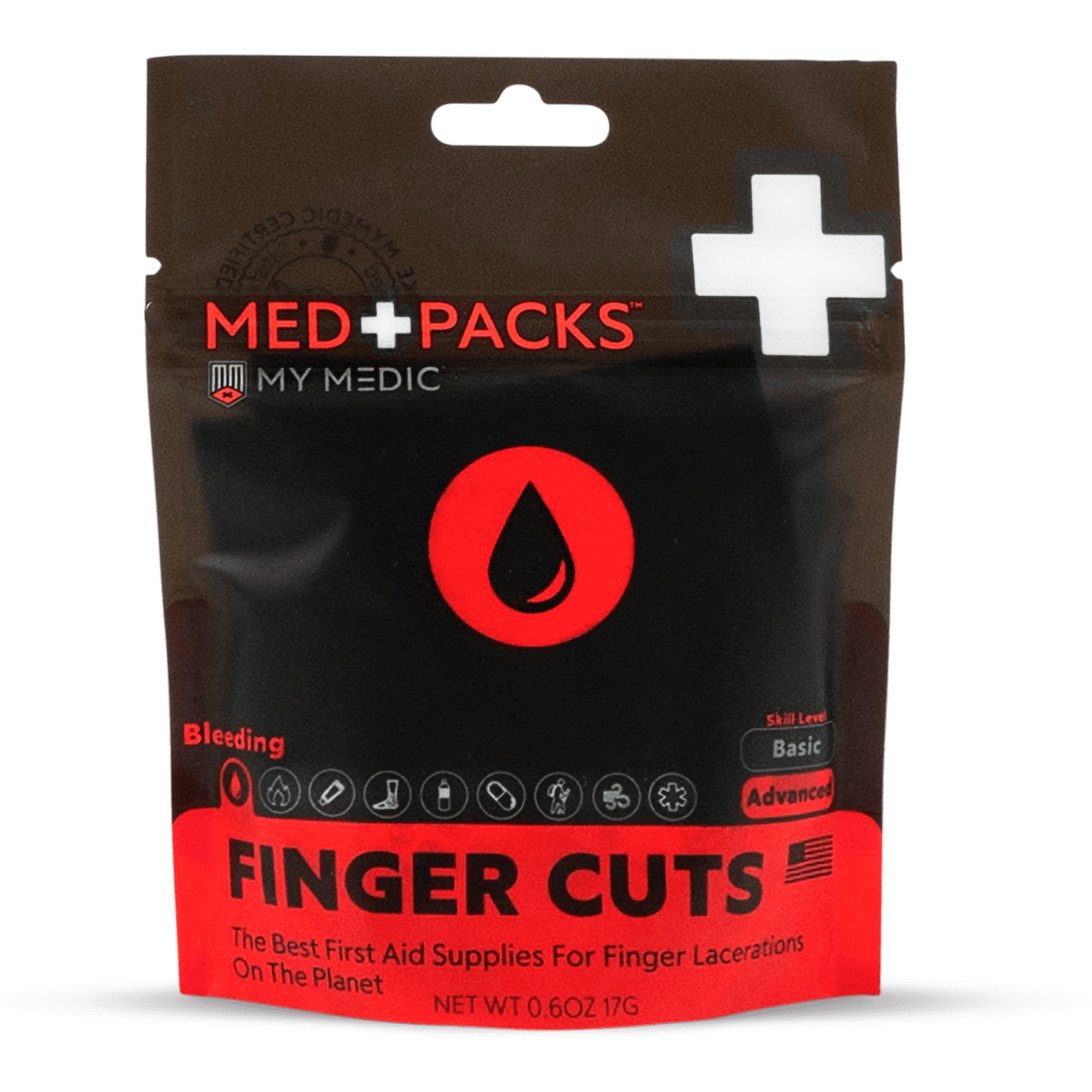 MyMedic - First Aid Kit My Medic™ MED PACKS FInger Cut Pouch [1/EA]