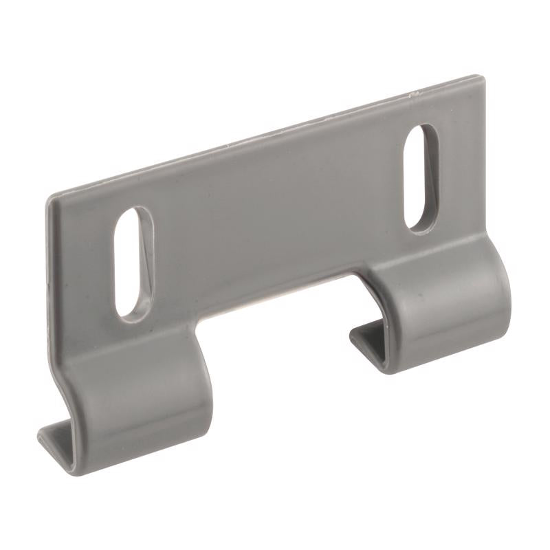 PRIME-LINE - Prime-Line 7.35 in. H X 1-1/2 in. W Gray Frameless Shower Door Bottom Guide