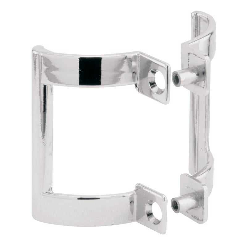 PRIME-LINE - Prime-Line 2 in. H X 1-1/5 in. W Chrome Silver Frameless Shower Door Handle