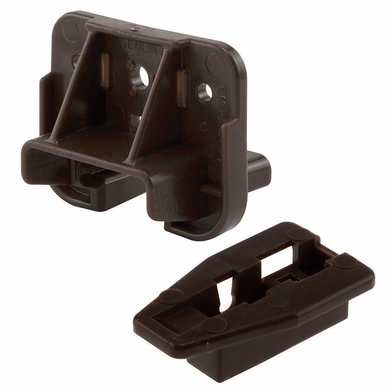 PRIME-LINE - Prime-Line 1-3/16 in. L Plastic Center Guide Drawer Track Guide And Glide 1 pk