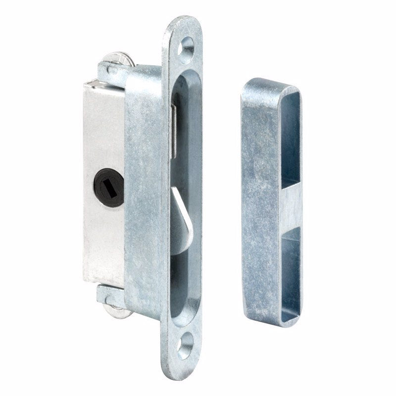 PRIME-LINE - Prime-Line Zinc-Plated Silver Aluminum Patio Door Latch 1 pk