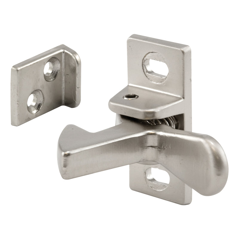 PRIME-LINE - Prime-Line 1.3 in. H X 0.63 in. W X 0.9 in. D Satin Nickel Steel Elbow Catch