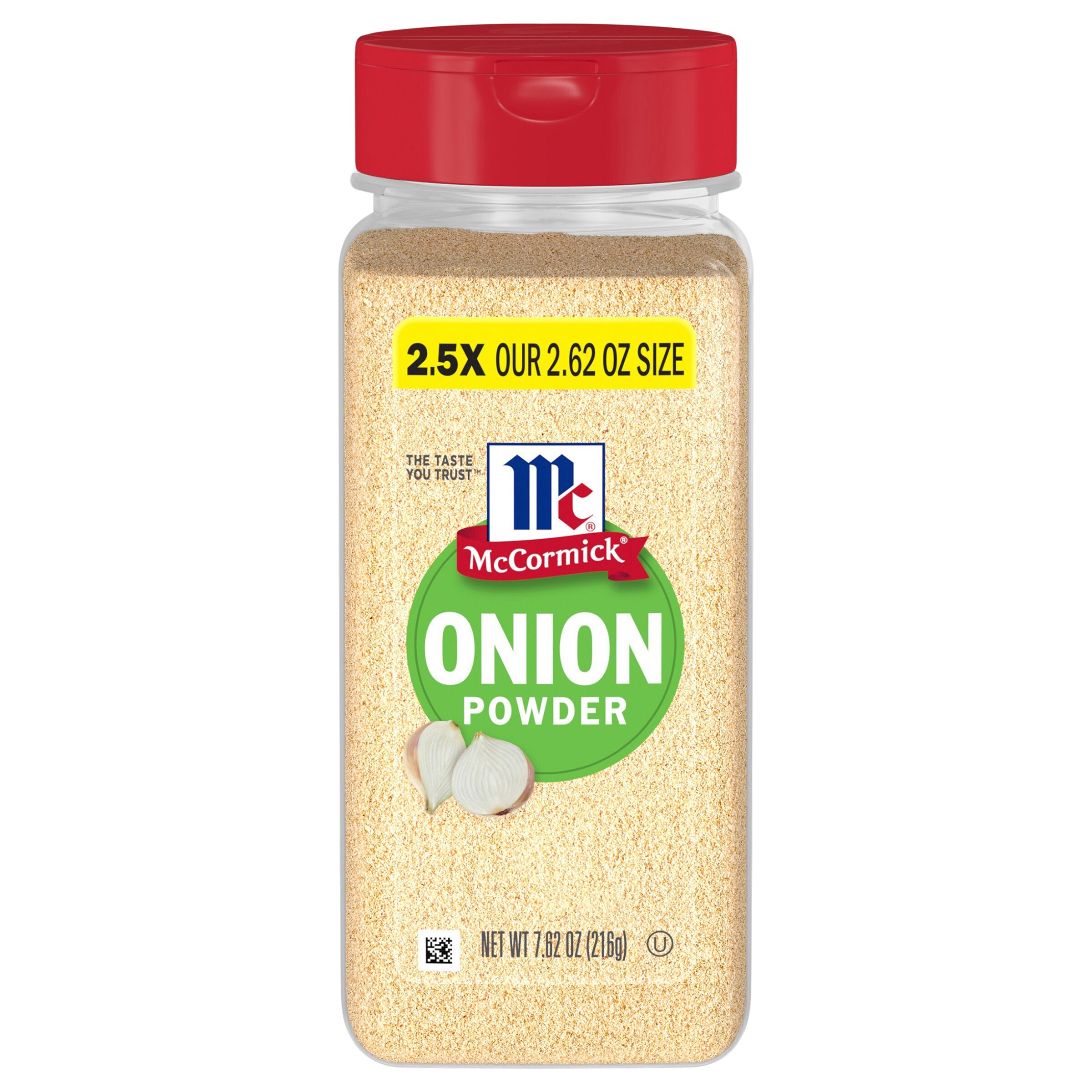 McCormick Onion Powder, 7.62 oz - Case of 6