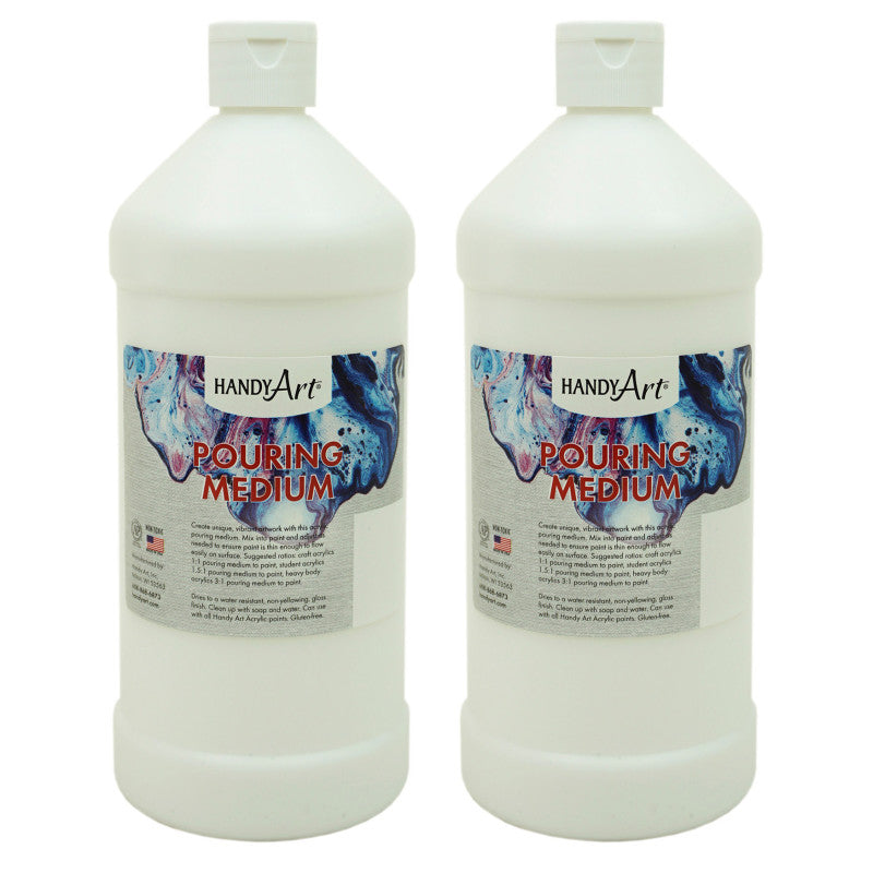 HANDY ART - Pouring Medium, 32oz, Pack of 2