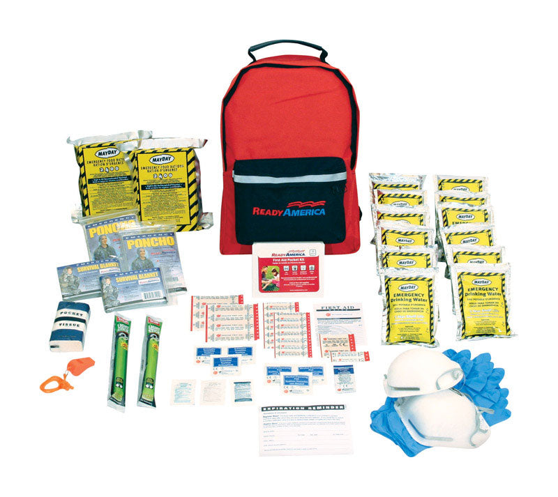 READY AMERICA - Ready America 12.5 x 9 x 5 in. Multicolored Emergency Kit