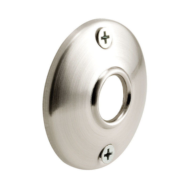 PRIME-LINE - Prime-Line Satin Nickel Silver Steel Door Knob Rosettes 2 pk