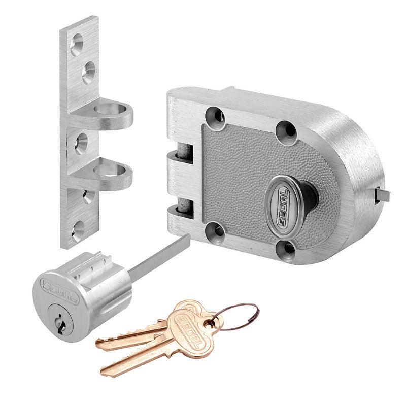 PRIME-LINE - Prime-Line Segal Brushed Chrome Deadbolt