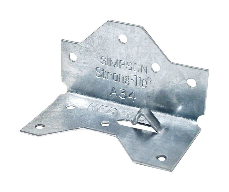 SIMPSON STRONG-TIE - Simpson Strong-Tie 1.4 in. W X 2.5 in. L Galvanized Steel Framing Angle