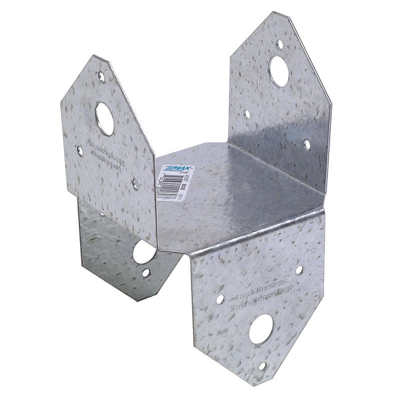 SIMPSON STRONG-TIE - Simpson Strong-Tie 4 in. H X 4 in. W 18 Ga. Galvanized Steel Post Cap