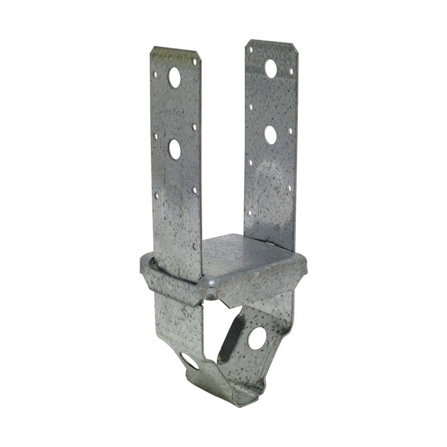 Simpson Strong-Tie ZMax 6.25 in. H X 3.56 in. W 12, 14 Ga. Galvanized Steel Post Base