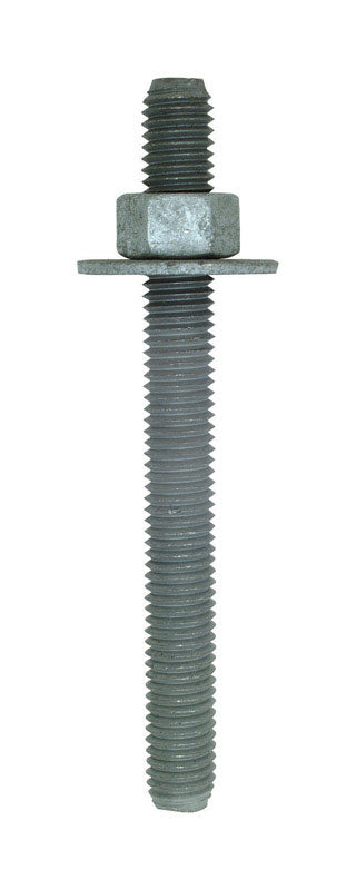 SIMPSON STRONG-TIE - Simpson Strong-Tie 1/2 in. D X 5 in. L Galvanized Steel Hex Bolt 1 pk