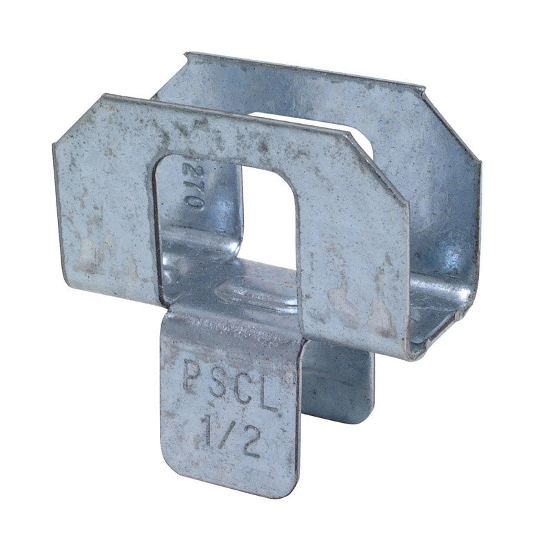 SIMPSON STRONG-TIE - Simpson Strong-Tie Galvanized Silver Steel Panel Sheathing Clip For 1/2 1 pk [PSCL 1/2]