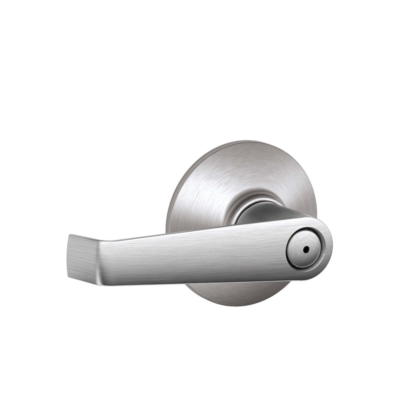 SCHLAGE - Schlage Elan Satin Chrome Privacy Lockset 1-3/4 in.