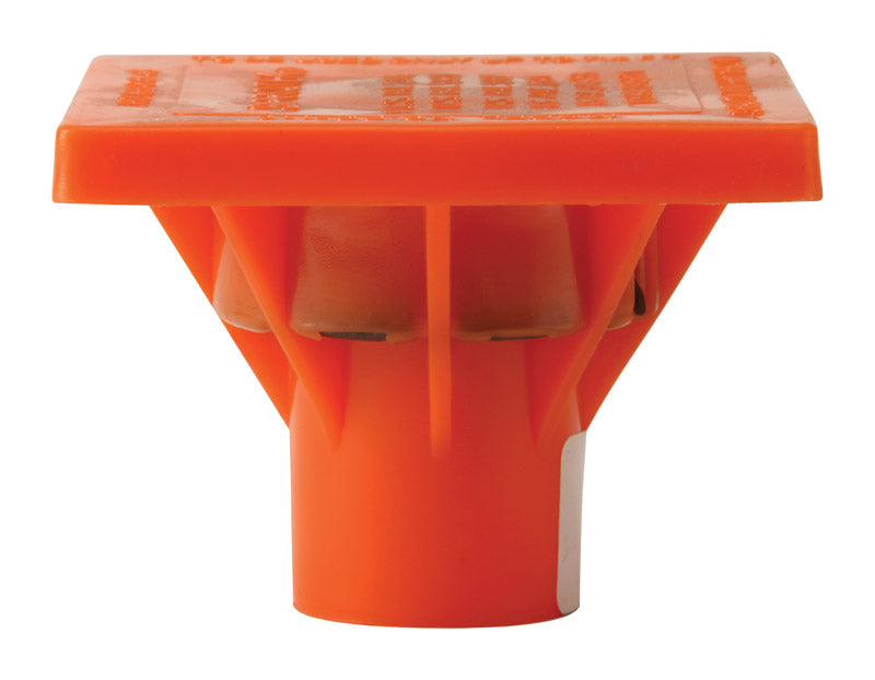 GRIP-RITE - Grip-Rite Plastic Osha Rebar Cap 0 in. D