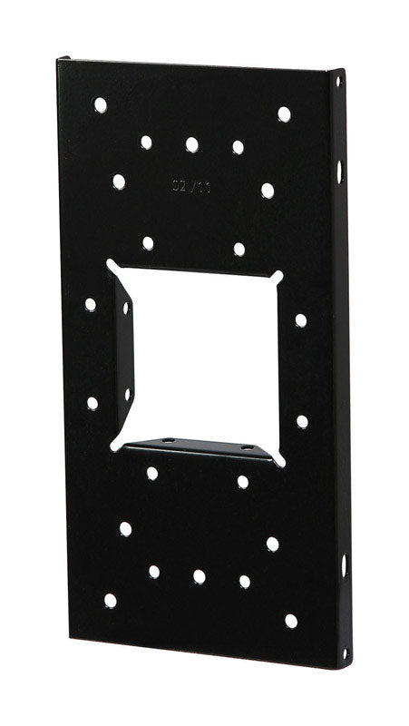 GIBRALTAR - Gibraltar Mailboxes Black Steel Mailbox Mounting Board .060 Ga. 12.875 in. L