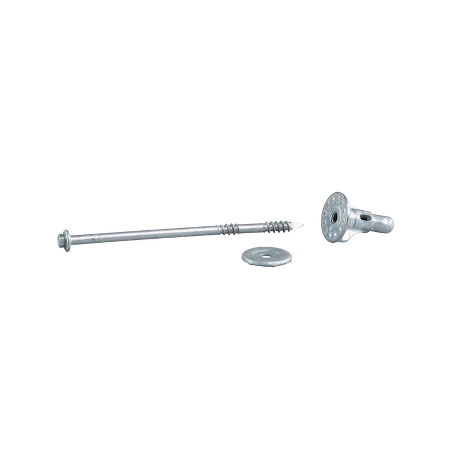 FastenMaster ThruLok No. 8 X 8 in. L Hex Drive Hex Head Coarse Screw Kit