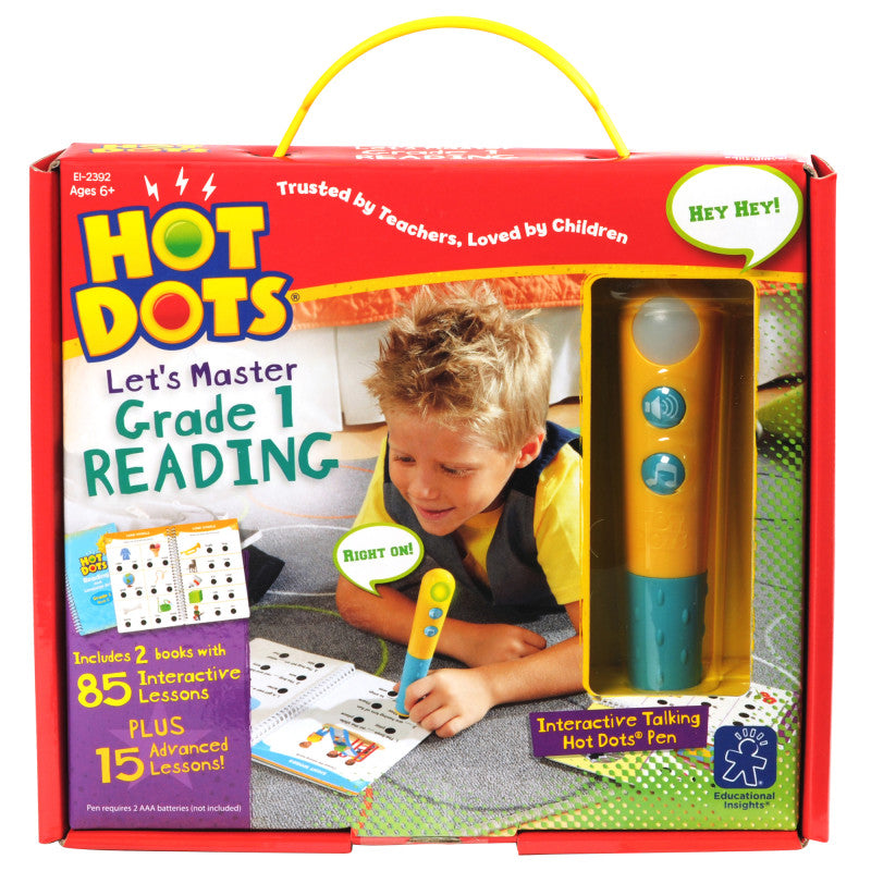 EDUCATIONAL INSIGHTS - Hot Dots® Jr Let's Master Grade 1 Reading