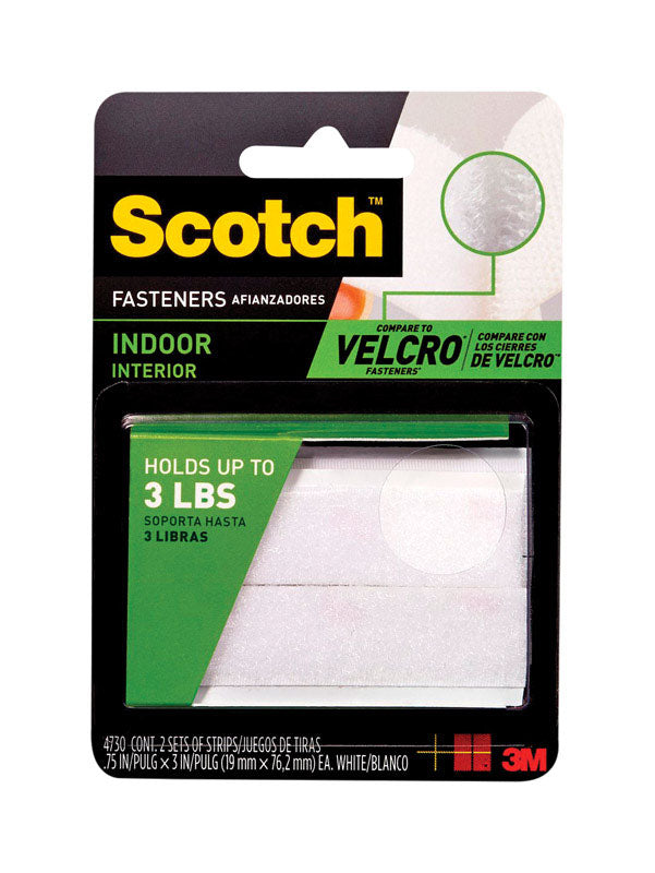 SCOTCH - Scotch Medium Foam Hook and Loop Fastener 3 in. L 2 pk [RF4730]