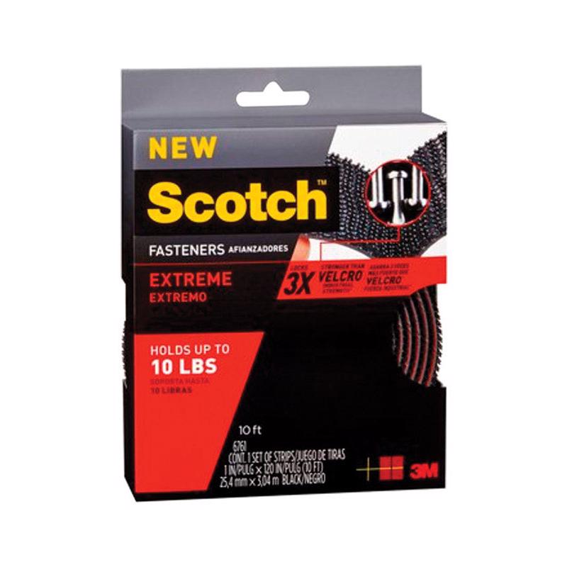 SCOTCH - Scotch Medium Foam Hook and Loop Fastener 120 in. L 1 pk