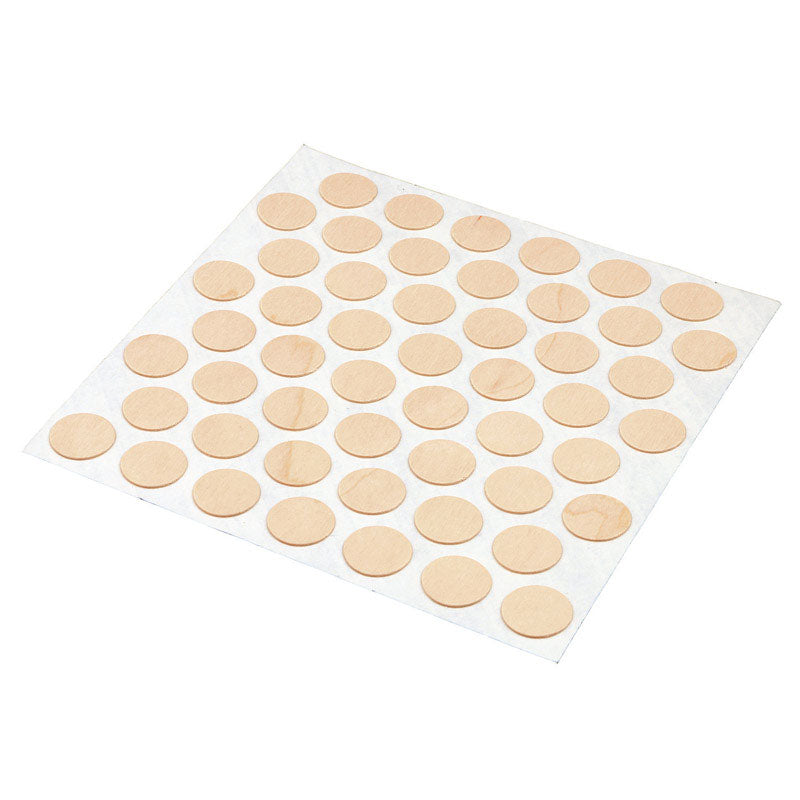 PRIME-LINE - Prime-Line Round Plastic Screw Hole Cover 9/16 in. D 52 pk Pine