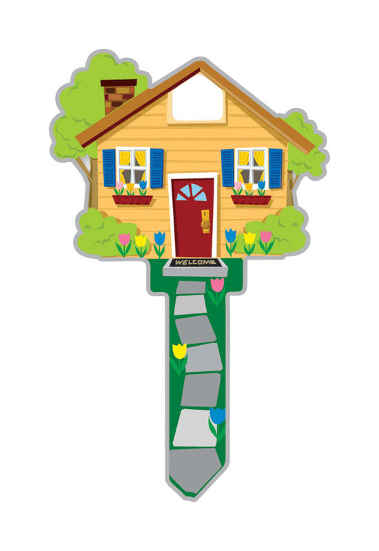 LUCKY LINE - Lucky Line Key Shapes Home House Key Blank KW1/11 Double For Kwikset - Case of 5