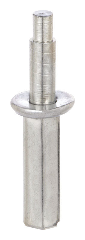 BARTON KRAMER - Barton Kramer Mill Silver Steel Bi-fold Door Pivot 2 pk