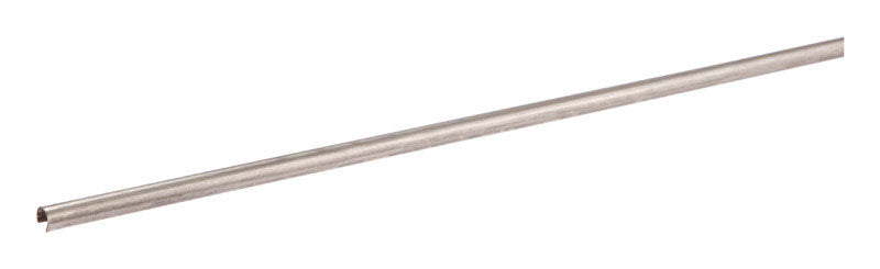 BARTON KRAMER - Barton Kramer Brushed Stainless Steel Patio Door Track Cover 1 pk
