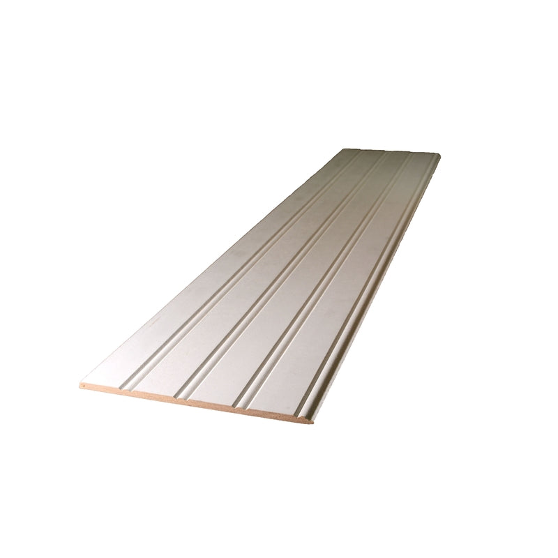 ALEXANDRIA MOULDING - Alexandria Moulding 1/4 in. H X 7 in. W X 32 in. L Primed White MDF Wall Panel